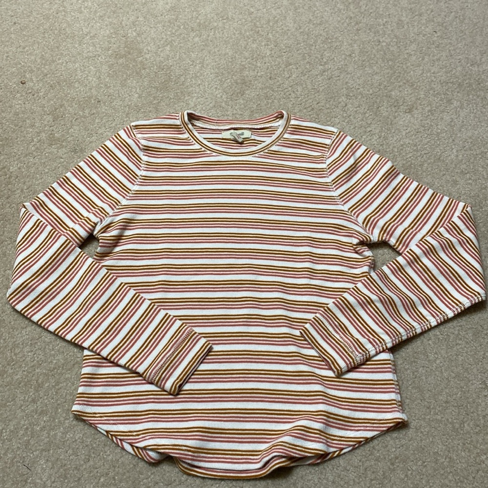 Madewell Honeycomb Kasson Stripe pajama set - Picture 7 of 10